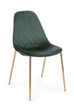 Bizzotto - SEDIA TERRY VELLUTO VERDE SCURO