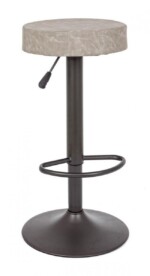 Yes - SGABELLO BAR PIPER GRIGIO CHIARO VINTAGE