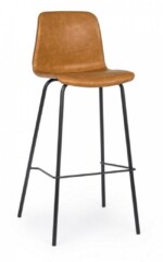Bizzotto - SGABELLO BAR KYRA PU CUOIO VINTAGE