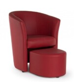 Yes - POLTRONA C-POUF RITA ROSSO