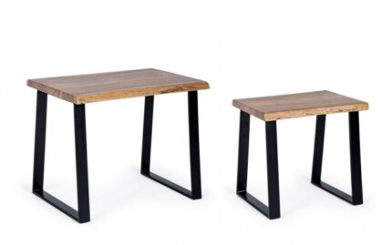 Homemotion - SET2 TAVOLINO ARTUR