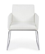 Bizzotto - SEDIA C-BR SIXTY PU BIANCO - immagine 3