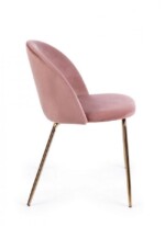 Bizzotto - SEDIA TANYA VELLUTO ROSA - immagine 4