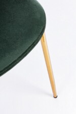 Bizzotto - SEDIA TERRY VELLUTO VERDE SCURO - immagine 5