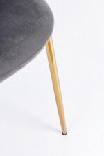 Bizzotto - SEDIA TERRY VELLUTO GRIGIO SCURO - immagine 5