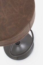 Yes - SGABELLO BAR PIPER MARRONE VINTAGE - immagine 3