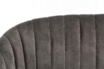 Yes - SEDIA QUEEN VELVET GRIGIO CADETTO - immagine 3
