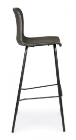 Bizzotto - SGABELLO BAR KYRA PU ANTRACITE VINTAGE - immagine 5