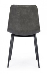 Bizzotto - SEDIA KYRA PU ANTRACITE VINTAGE - immagine 4