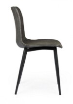 Bizzotto - SEDIA KYRA PU ANTRACITE VINTAGE - immagine 5