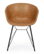 Bizzotto - SEDIA WARHOL PU CUOIO VINTAGE - immagine 3
