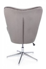 Bizzotto - POLTRONA FARIDA VELLUTO GRIGIO - immagine 4