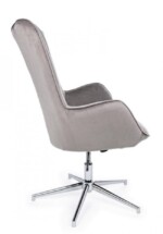 Bizzotto - POLTRONA FARIDA VELLUTO GRIGIO - immagine 5