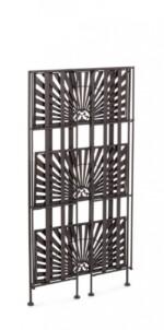 Yes - SCAFFALE 3P RAY MARRONE 62X31X116H - immagine 4