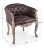 Bizzotto - POLTRONA DIVA DARK - immagine 2