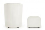 Yes - POLTRONA C-POUF RITA BIANCO - immagine 4