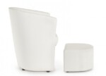 Yes - POLTRONA C-POUF RITA BIANCO - immagine 5