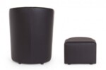 Yes - POLTRONA C-POUF RITA NERO - immagine 4