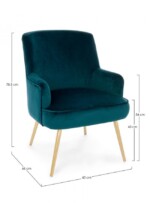 Bizzotto - POLTRONA CLELIA DEEP - immagine 2