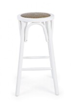 Bizzotto - SGABELLO BAR CIRCLE BIANCO - immagine 3