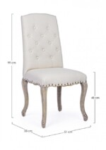 Bizzotto - SEDIA DIVA NATURALE - immagine 2
