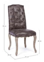 Bizzotto - SEDIA DIVA DARK - immagine 2