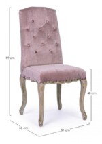 Bizzotto - SEDIA DIVA WOODROSE - immagine 2