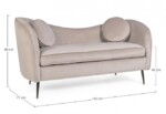 Bizzotto - DIVANO 2P CANDIS GRIGIO CHIARO - immagine 2