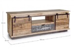 Bizzotto - MOBILE BASSO 2A-1C TUDOR - immagine 2