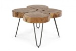 Homemotion - TAVOLINO ORBITAL LOG 90X60 - immagine 4