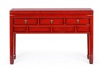 Homemotion - CONSOLLE 3C JINAN ROSSO - immagine 3