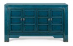 Homemotion - CREDENZA 4A JINAN BLU - immagine 3