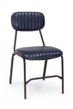 Bizzotto - SEDIA DEBBIE BLU VINTAGE