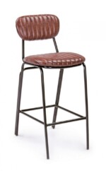 Bizzotto - SGABELLO BAR DEBBIE ARANCIO SC VINTAGE