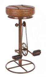 Bizzotto - SGABELLO BAR CYCLE RAME H80