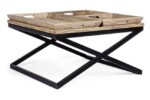 Bizzotto - TAVOLINO TRAY 90X90