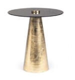 Bizzotto - TAVOLINO C-V DINPAL BRASS D45