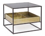 Homemotion - TAVOLINO C-CONTENITORE MAVILA 62X62