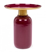 Bizzotto - TAVOLINO NALIMA BURGUNDY D40.5