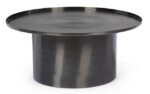 Bizzotto - TAVOLINO KALPITA BLACK NICKEL D80