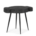 Homemotion - TAVOLINO ZAKIA NERO L