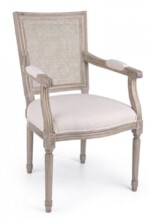 Homemotion - SEDIA C-BR LILIANE BEIGE