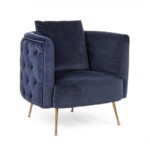 Homemotion - POLTRONA TENBURY BLU