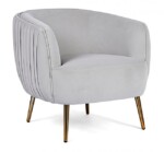 Bizzotto - POLTRONA LINSAY GRIGIO CHIARO