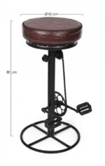 Bizzotto - SGABELLO BAR CYCLE H80 - immagine 2