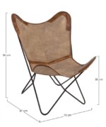 Bizzotto - POLTRONA EATON BEIGE - immagine 2