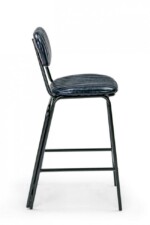 Bizzotto - SGABELLO BAR DEBBIE BLU VINTAGE - immagine 5