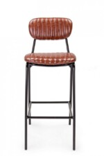 Bizzotto - SGABELLO BAR DEBBIE ARANCIO SC VINTAGE - immagine 3