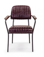 Bizzotto - SEDIA C-BR NELLY BORDEAUX VINTAGE - immagine 3