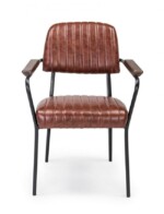 Bizzotto - SEDIA C-BR NELLY ARANCIO SCURO VINTAGE - immagine 3